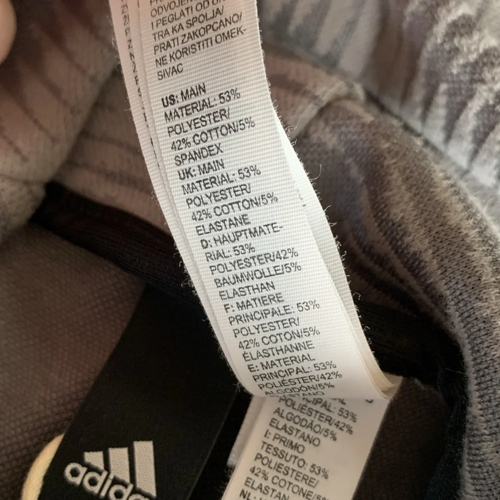 Adidas Z.N.E. Pulse Hoodie Sweatshirt Men’s Gray Heartbeat Texture BS4951 Size S